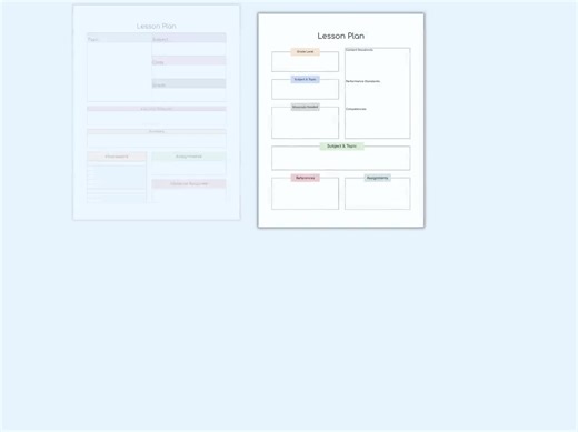 Printable Lesson Plan Template, Lesson Planner Bundle, Homeschool Teacher Planner, Weekly, Daily Plans, Academic Schedule, Lesson Plan Book - Etsy UK