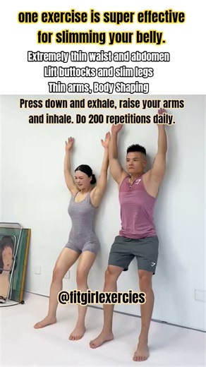 One Exercise for Flat Belly, Thin Waist, Butt Lift & Slim Legs #SlimWaist #FlatBelly #BodyShaping