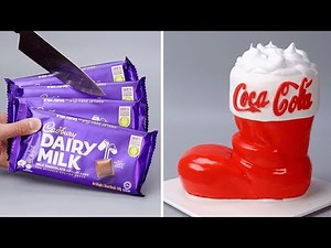 Satisfying 3D COCA-COLA Cake Decorating Ideas | Fancy Fondant Cake Decorating Tutorial