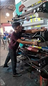 flexo printing machine 🇮🇳 💪 ♥️ 😍