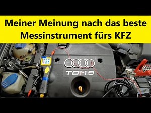 Autool BT280 KFZ Diagnosegerät Oszilloskop Multimeter Relais-Injektortester Netzteil in einem Gerät