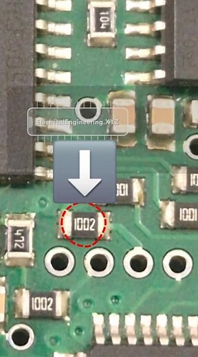 1002 #SMD #Resistor #value