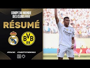 Résumé de Real Madrid vs. Dortmund | Coupe du Monde des Clubs | Quart de finale