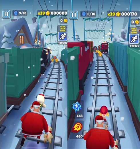 Tricky vs Jake subway surfers