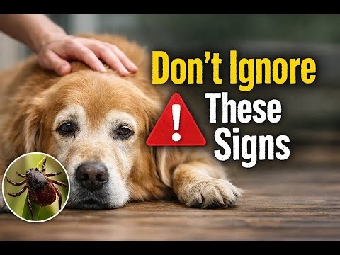 Why Your Dog Is Suddenly Weak or Not Eating – A Tick-Borne Warning