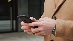 Man, Phone, Smartphone. Free Stock Video