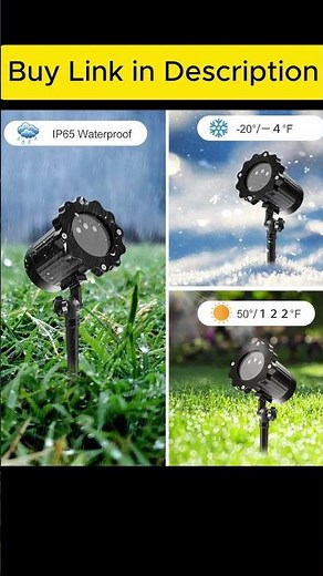 Outdoor RGB Laser Projector Lights