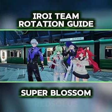 How to play one of Iroi’s Best Team!Super Blossom Team Rotation Guide #nte #ntecreator
