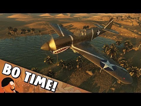 War Thunder - P-40F-10 Warhawk "I Burnt The Toast!"