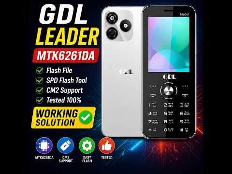 GDL Leader MTK6261DA Flash File Download | 100% Tested Firmware Free3#GDLLEADER