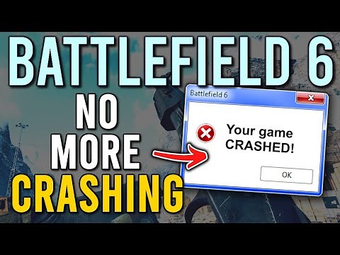 FIX BATTLEFIELD 6 CRASHING! CHANGE THIS ONE SETTING!
