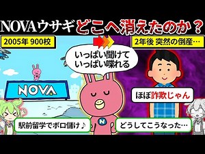 NOVAウサギどこへ消えたのか？