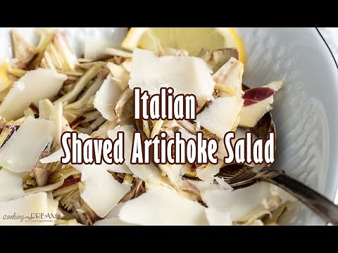 Italian Shaved Artichoke Salad