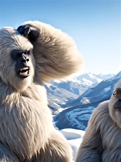 #Snow #Winter #canada #newzealand #Gozilla #Diet #couplecomedy #monkey #yetitok