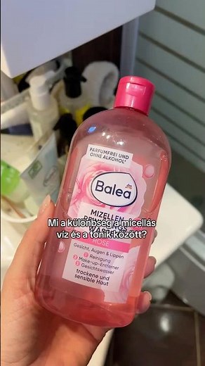 Mi a különbség a micellás víz és a tonik között?