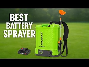 Best Battery Backpack Sprayer | VAXMAY 100 PSI Review | 100 PSI Power + Makita Battery Ready