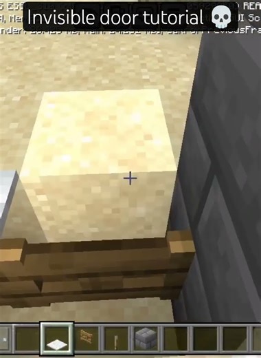 #minecraft invisible door tutorial
