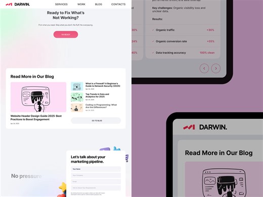 Landing 2026 UI animation – figma   adobe after effects
