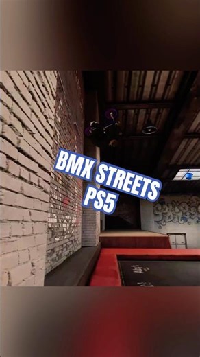 Frontflip ➡️ Wall #bmxstreets #ps5 #trick #bmx #pipe #console #map #skatepark #trampoline