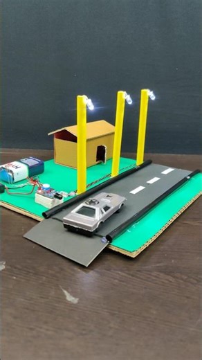 Automatic Street Light Project #sciencproject #diy #experiment #arduinoprojects #top #top5 #science