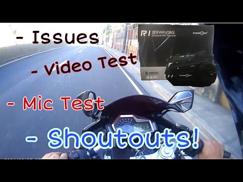 FreedConn R1 plus!! - unboxing, review, video test, mic test, MAJOR ISSUE!! (wear earphones)