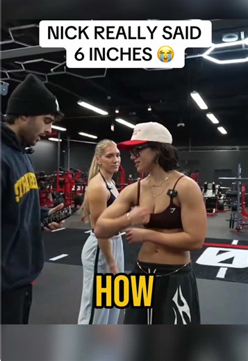 Nick really said 6 inches 😭 | YT&TWITCH: @Nick Nayersina @sara #viral #trending #nicknayersina #sarasaffari