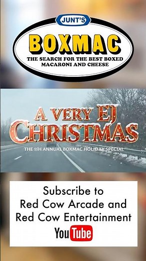 TRAILER: A Very EJ Christmas #boxmac #kraft #yankeecandle #retrogaming