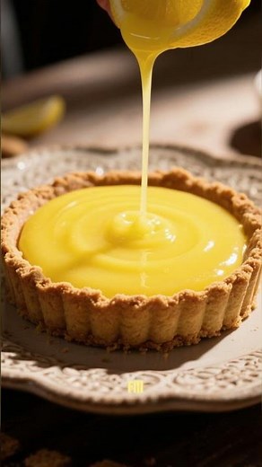 30-Second Lemon Curd Pie 🍋✨ Easy, Tangy & Irresistible!