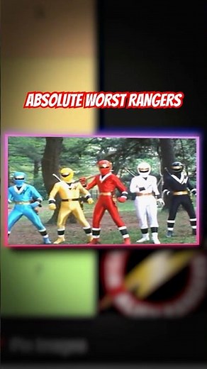 Alien Rangers = WORST Ranger Team EVER #shorts