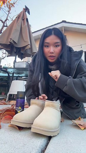Waterproofing Uggs with Crep Protect Shoe Spray