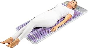 Amazon.com: HealthyLine Platinum Mat - Infrared Heating Pad Filled with Tourmaline, Amethyst, Jade & Quartz. Far Infrared, Red Lights, Negative Ions - Photon InfraMat Pro : Health & Household