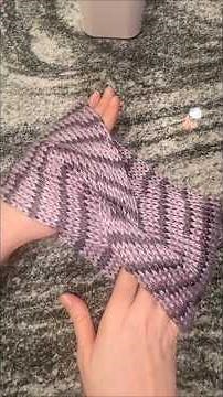 Twisted Ear Warmer Headband - New Free Step by step Tutorial linked above 👆 #sentroknittingmachine