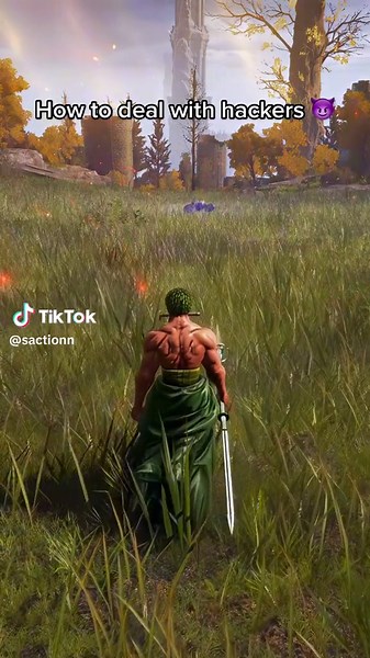 Zoro Elden Ring: Dealing with a Hacker | Gaming Boss Fight Guide