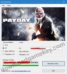 Payday 2 Steam Key Generator