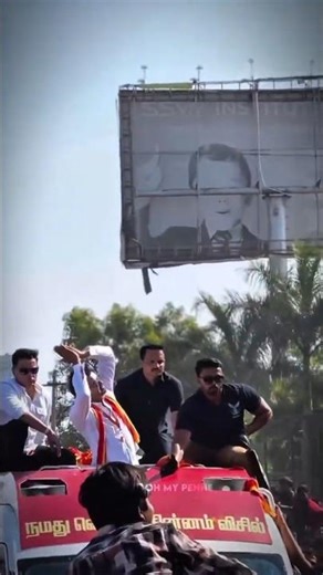 Craze of One Man #thalapathy #tvkvijay