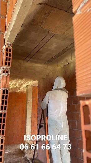 Isolation villa Nador, isolation thermique et acoustique par mousse polyuréthane projetée