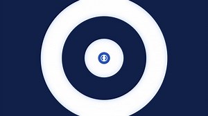 Download Animation with moving circles and pulse wave. Design. Ring in center pulsates and gives annular wave. Background animation with circles and wave ripples for free