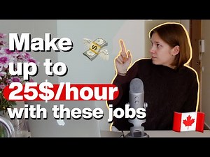 Highest paying part-time jobs in Canada for international students. No experience needed!
