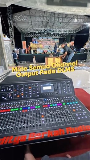 Mute Semua Channel Output Pada DLMS…