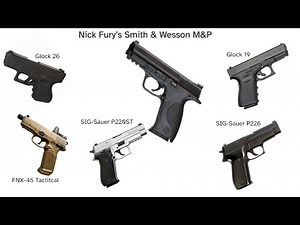 Every Gun Used In Captain America: The Winter Soldier