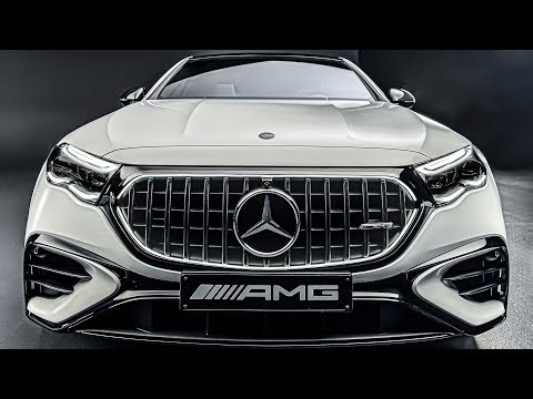 NEW 2025 Mercedes E53 AMG! POWERFUL 612 HP Hybrid! Interior Exterior Walkaround 4K