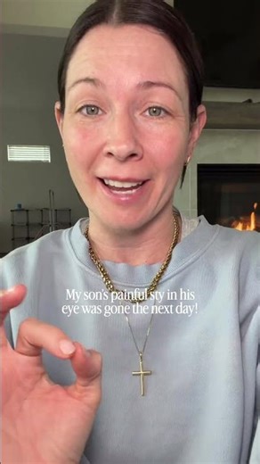 Natural remedy for a sty in your eye!