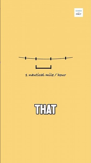 Why Ship Speeds Are in Knots?