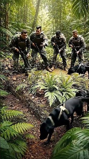 My hands are hurting, I hope their dogs cannot find the bunker #survival #hiddenbunker #bunker