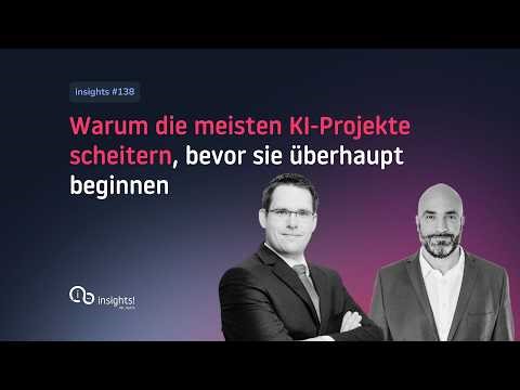 Warum die meisten KI-Projekte scheitern, bevor sie überhaupt beginnen