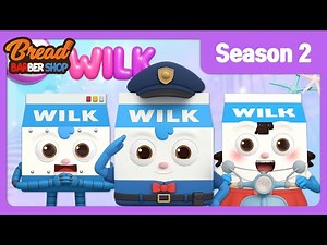 BreadBarbershop | It's Wilk Day! Part 2 | english /animation/dessert