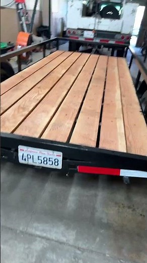 Complete boat trailer converted to a utility trailer.