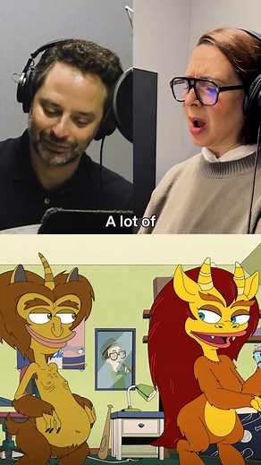 Behind the scenes of Nick Kroll and Maya Rudolph voicing your favorite hormone monsters. Big Mouth, the final season, is now playing | Netflix Is A Joke