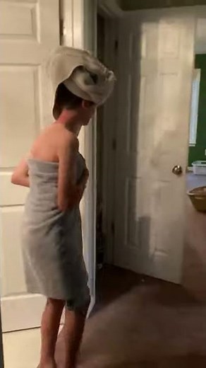 Watching my sister come out of the shower inspired by (Aiden Patterson)
