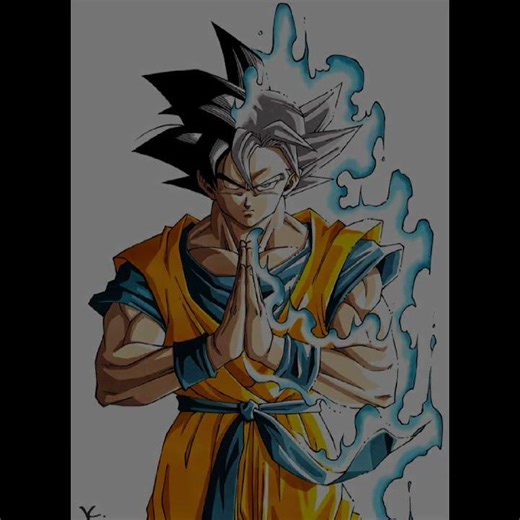 “2 artists, 1 reference 🔥 Collab anime #art#goku#dragonball ‪@R.K-arts-editz-zone‬